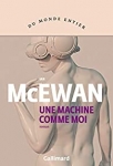 une machine comme moi, couverture, Ian McEwan, mac ewan